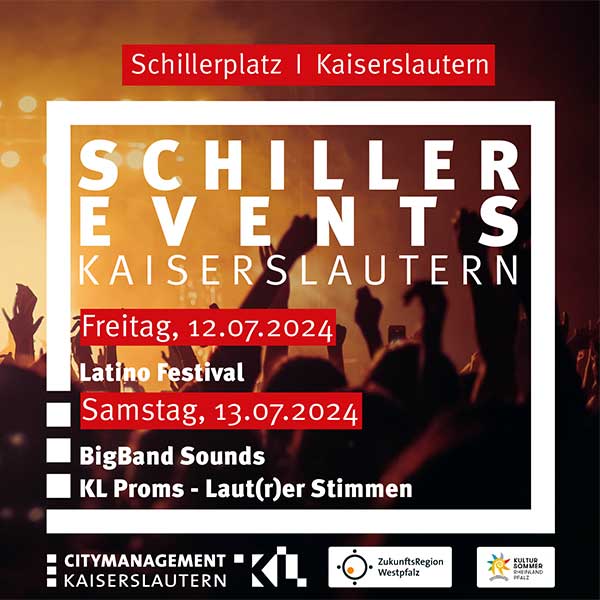 Schiller-Events 2024 in Kaiserslautern