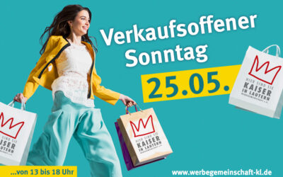 Verkaufsoffener Sonntag am 25.05.2025